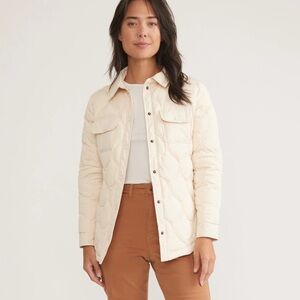 MARINE LAYER Leslie Puffer Overshirt